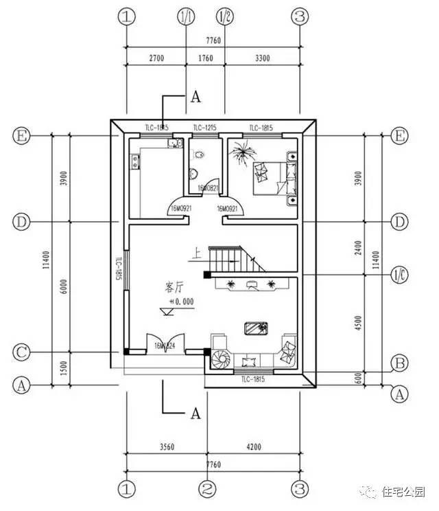 宅基地面寬小？這10套戶型面寬8m隨便挑一套回村建！