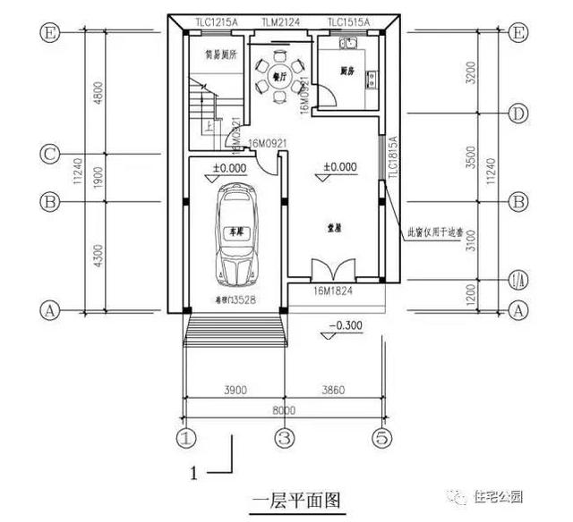 宅基地面寬小？這10套戶型面寬8m隨便挑一套回村建！