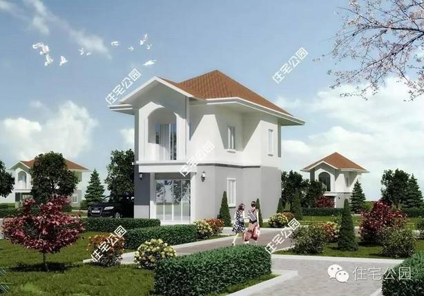 宅基地面寬??？這10套戶型面寬8m隨便挑一套回村建！