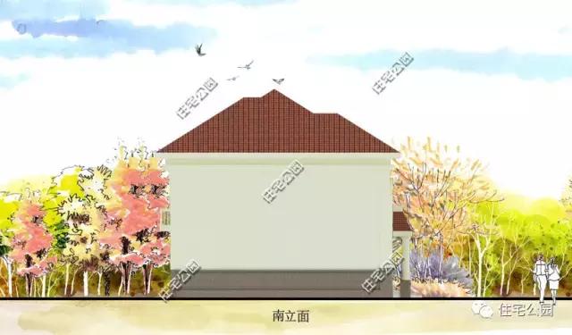 造價25萬的農村別墅12X14米，同一布局，兩種外觀可選！