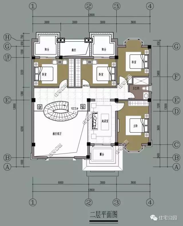 造價25萬的農村別墅12X14米，同一布局，兩種外觀可選！