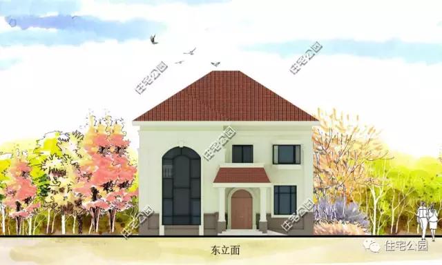 造價25萬的農村別墅12X14米，同一布局，兩種外觀可選！