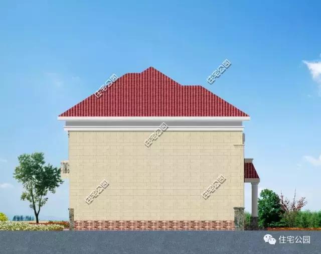 造價25萬的農村別墅12X14米，同一布局，兩種外觀可選！