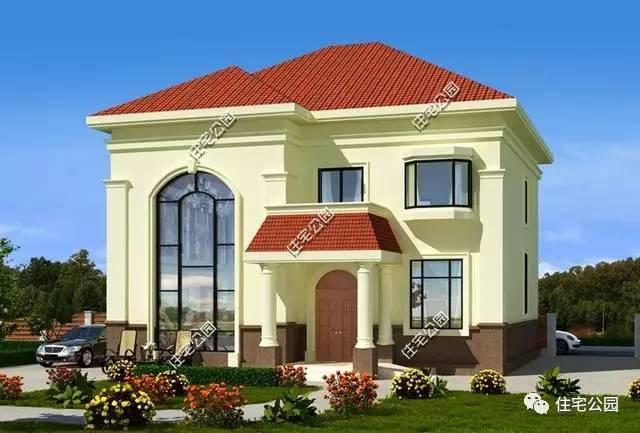 造價25萬的農村別墅12X14米，同一布局，兩種外觀可選！