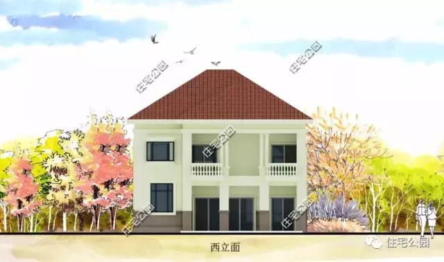 造價25萬的農村別墅12X14米，同一布局，兩種外觀可選！