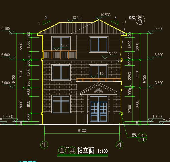 簡單三層農(nóng)村自建房20萬可建，8x10米 帶堂屋