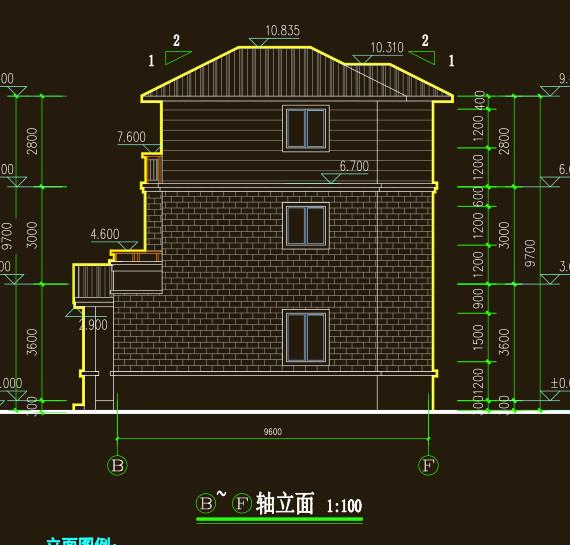 簡單三層農(nóng)村自建房20萬可建，8x10米 帶堂屋