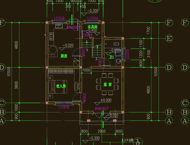 簡單三層農(nóng)村自建房20萬可建，8x10米 帶堂屋