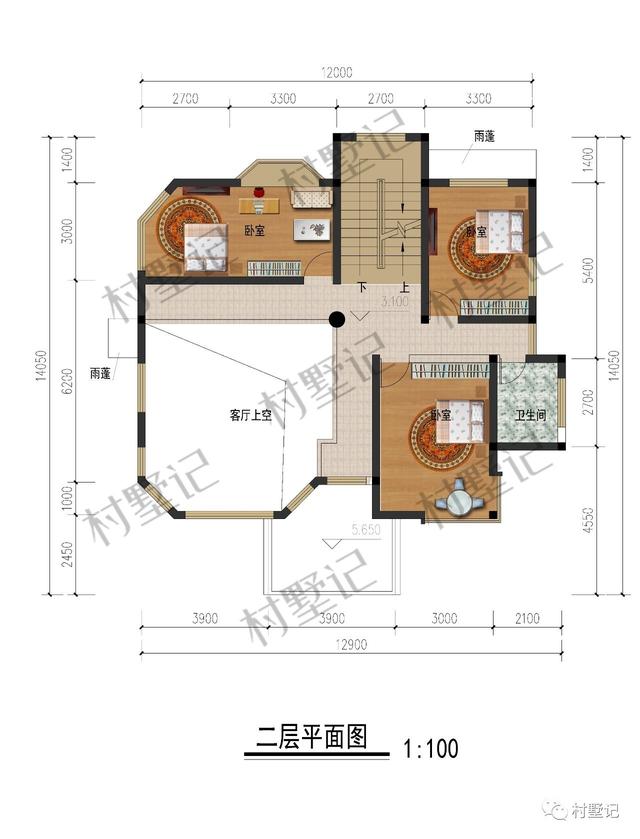 三層大氣歐式農(nóng)村別墅，絲毫不輸城里