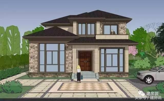 鄰居看到我建這棟房子，郁郁不樂嘴里一直嘮叨后悔當初建房太早