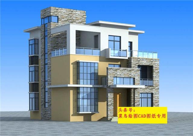 包工頭24萬建3層別墅！玄關(guān)，涼亭，活動室，布局通風采光良好