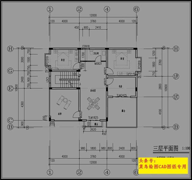 包工頭24萬建3層別墅！玄關(guān)，涼亭，活動室，布局通風采光良好