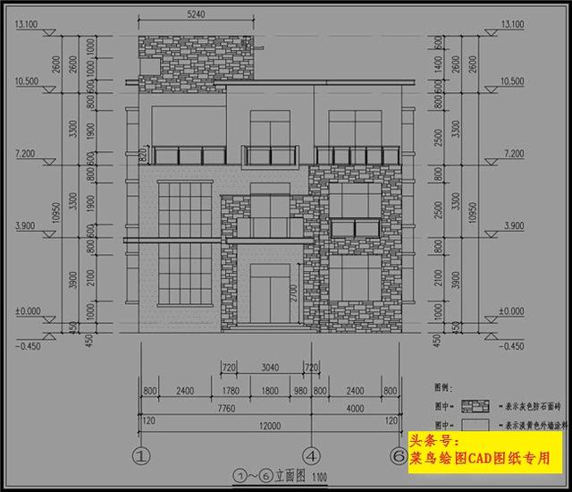 包工頭24萬建3層別墅！玄關(guān)，涼亭，活動室，布局通風采光良好