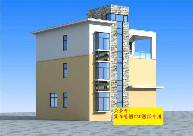 包工頭24萬建3層別墅！玄關(guān)，涼亭，活動室，布局通風采光良好