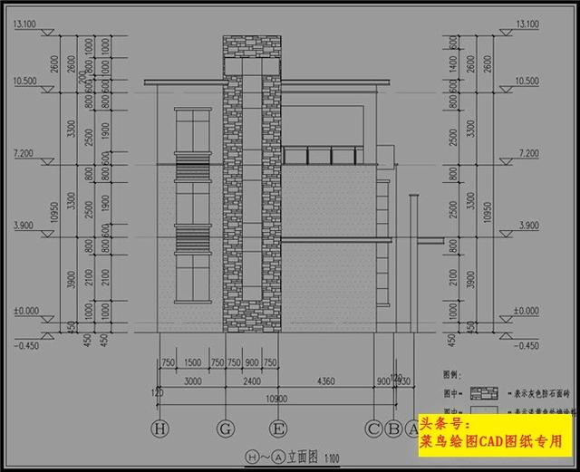 包工頭24萬建3層別墅！玄關(guān)，涼亭，活動室，布局通風采光良好