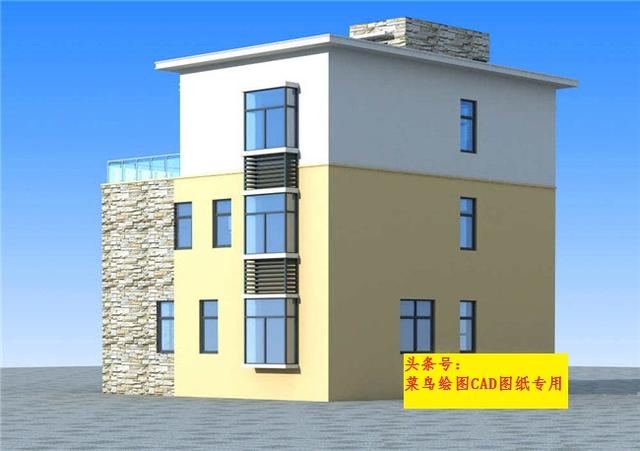 包工頭24萬建3層別墅！玄關(guān)，涼亭，活動室，布局通風采光良好