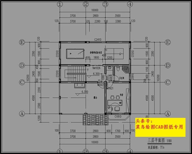 26萬建3層別墅！外觀造型簡潔，平面布置緊湊，采光通風(fēng)良好