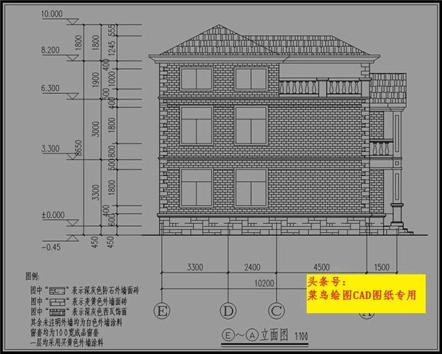 26萬建3層別墅！外觀造型簡潔，平面布置緊湊，采光通風(fēng)良好