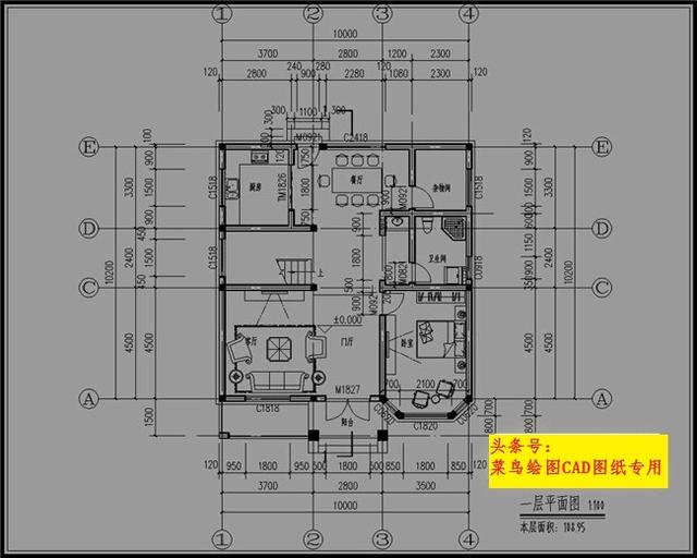 26萬建3層別墅！外觀造型簡潔，平面布置緊湊，采光通風(fēng)良好
