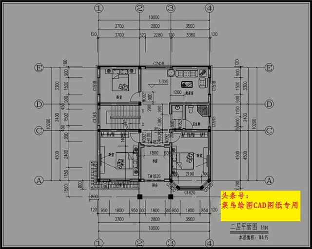 26萬建3層別墅！外觀造型簡潔，平面布置緊湊，采光通風(fēng)良好