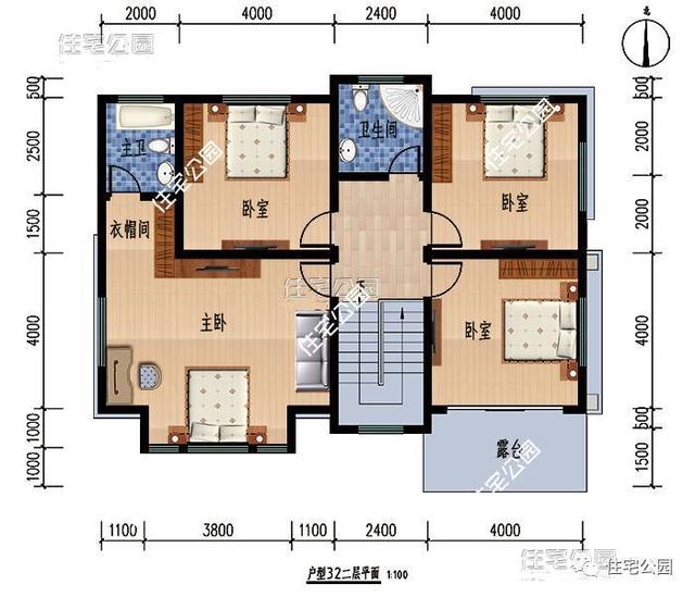 2024年10套農(nóng)村雙層別墅推薦，好看又實(shí)用，含圖紙