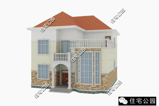 11x12m二層鄉(xiāng)村小別墅裝成這樣20萬就夠了，比你家如何？