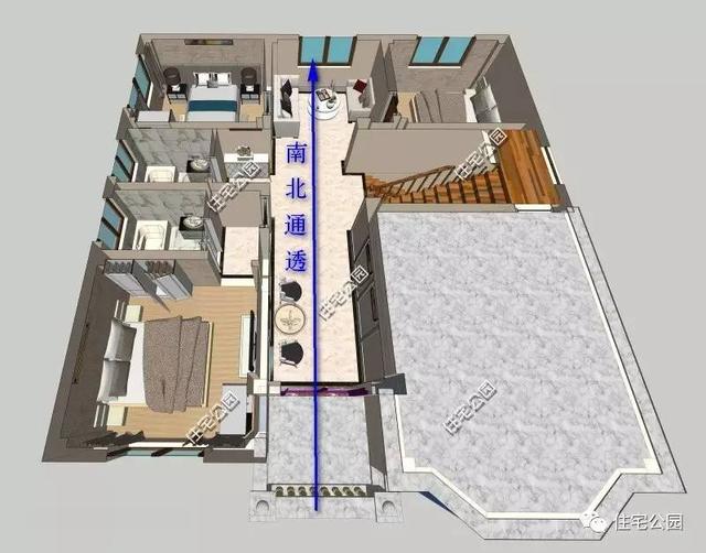 11x12m二層鄉(xiāng)村小別墅裝成這樣20萬就夠了，比你家如何？