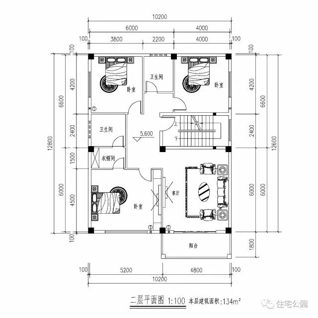 自建10X14米4層半戶型，祖孫同住不成問題，全圖！