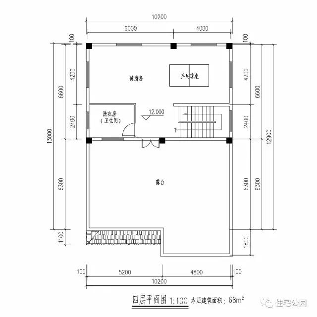 自建10X14米4層半戶型，祖孫同住不成問題，全圖！