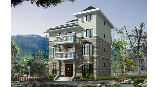 坡地上怎么建房子？看這10套坡地帶地下室自建房案例合集