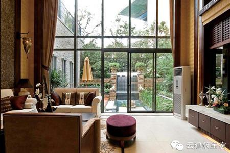 農村自建房加上這樣的落地窗，竟不知道原來可以這么美！