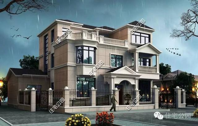 農(nóng)村蓋房還是有個小院好，中式和歐式你選哪套？