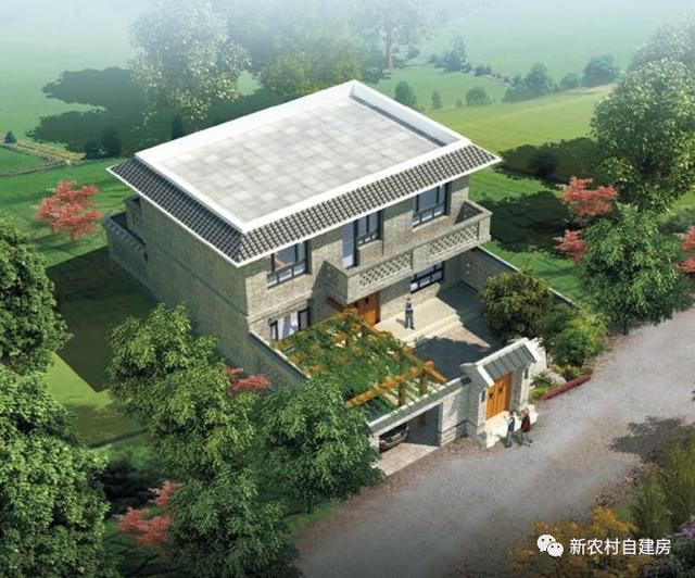 10套北方農(nóng)村平房設(shè)計圖，帶院子，25萬內(nèi)含造價表