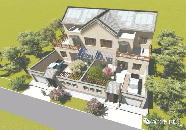 10套北方農(nóng)村平房設(shè)計圖，帶院子，25萬內(nèi)含造價表