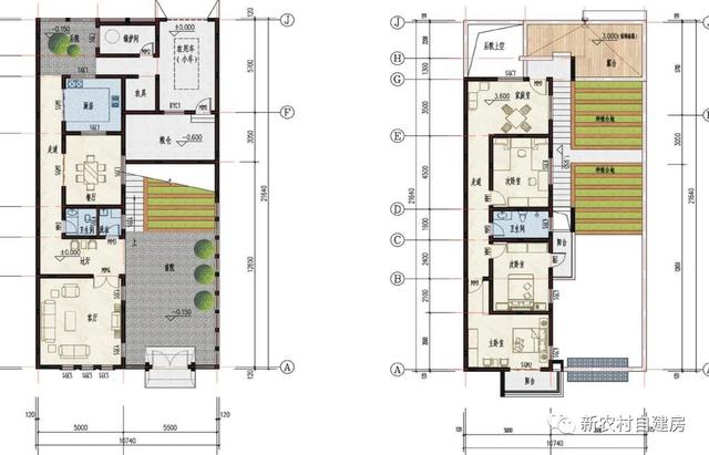 10套北方農(nóng)村平房設(shè)計圖，帶院子，25萬內(nèi)含造價表