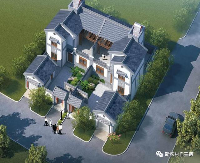 10套北方農(nóng)村平房設(shè)計圖，帶院子，25萬內(nèi)含造價表