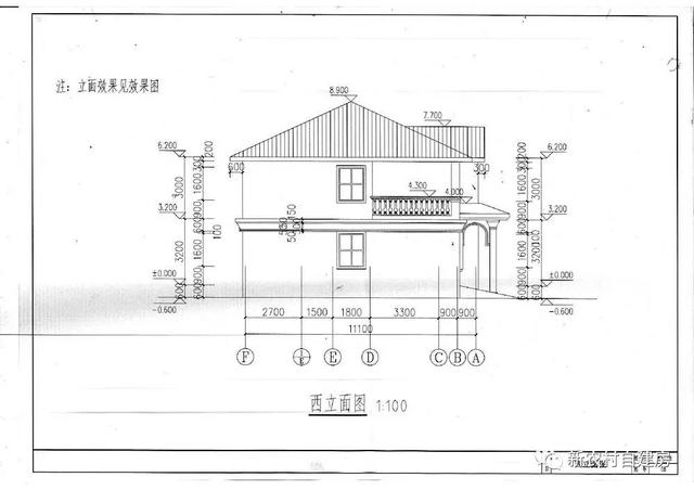 15x12米經(jīng)典二層農(nóng)村別墅設(shè)計圖，6室3衛(wèi)帶車庫，含平面圖