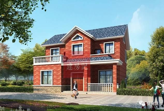 只要10萬就可建造的戶型圖，很貼合農村的房屋