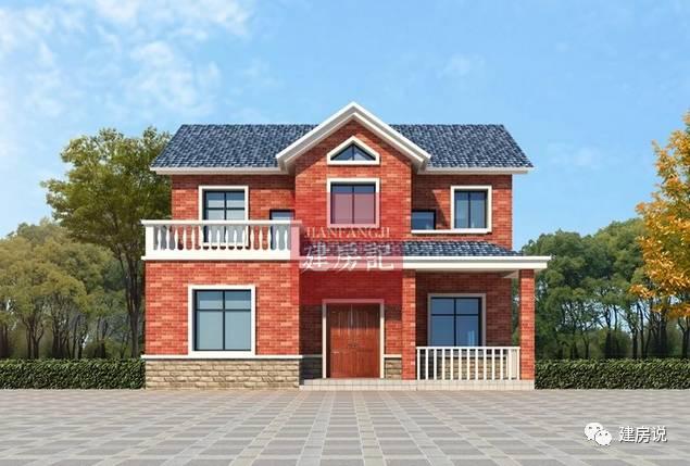 只要10萬就可建造的戶型圖，很貼合農村的房屋