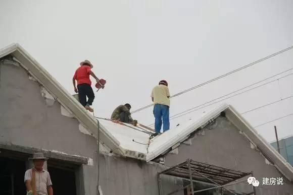 農(nóng)村新型自建房，實(shí)拍新型模塊建房施工圖