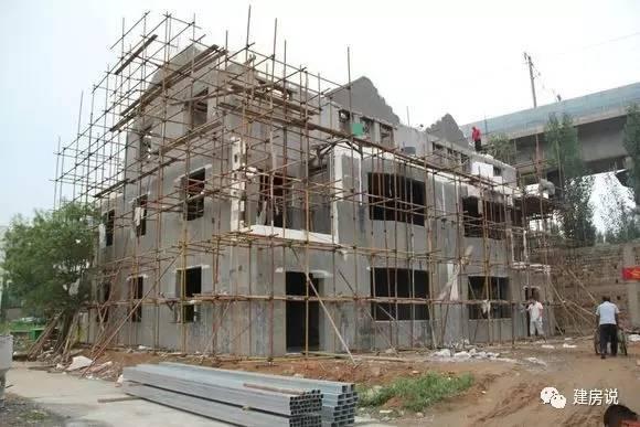 農(nóng)村新型自建房，實(shí)拍新型模塊建房施工圖