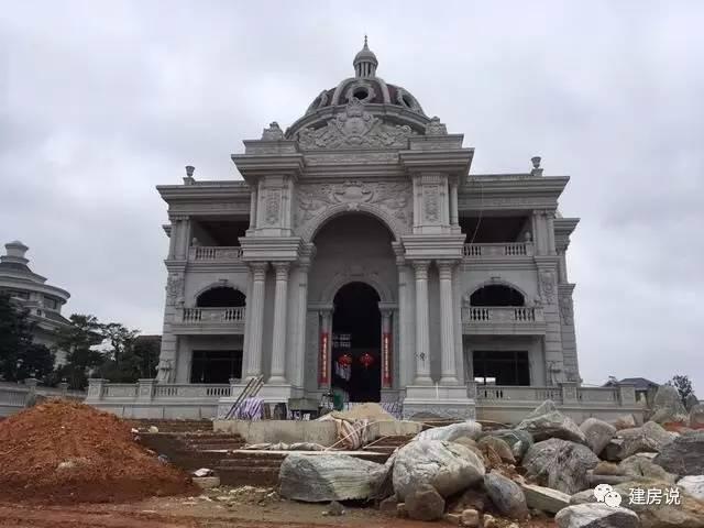 福清虎溪農(nóng)村別墅霸氣來(lái)襲！1000多萬(wàn)的豪華別墅勝似大會(huì)堂