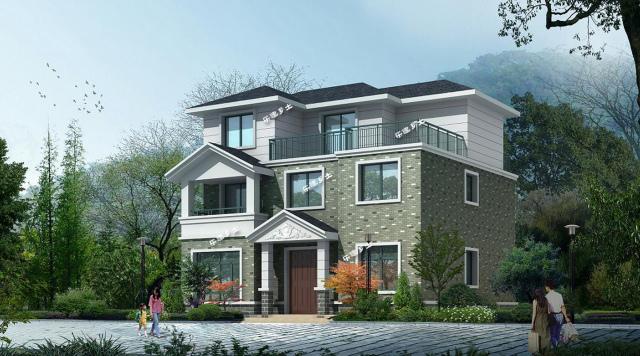 三層別墅效果圖合集，每種風格都很不錯