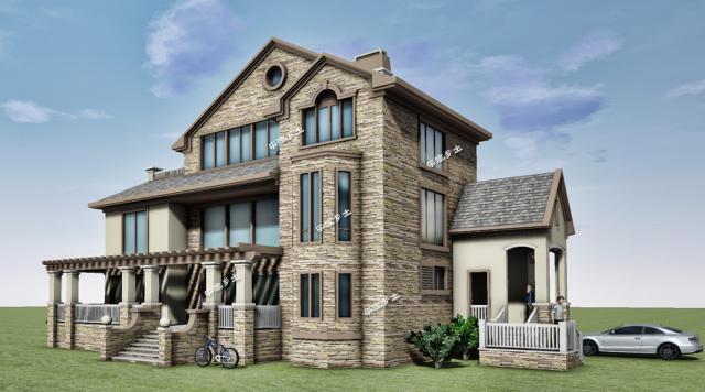 三層別墅效果圖合集，每種風格都很不錯