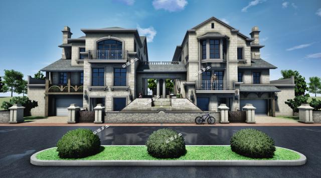 三層別墅效果圖合集，每種風格都很不錯