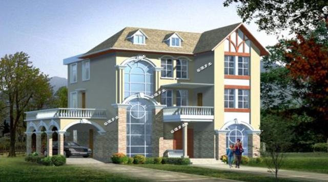 三層別墅效果圖合集，每種風格都很不錯