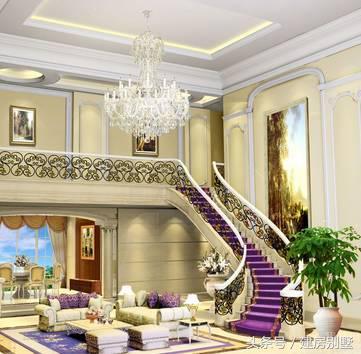 10款別墅樓梯效果圖，別再羨慕別人家的樓梯啦！