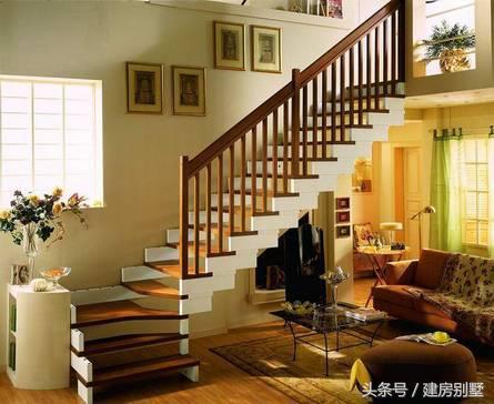 10款別墅樓梯效果圖，別再羨慕別人家的樓梯啦！