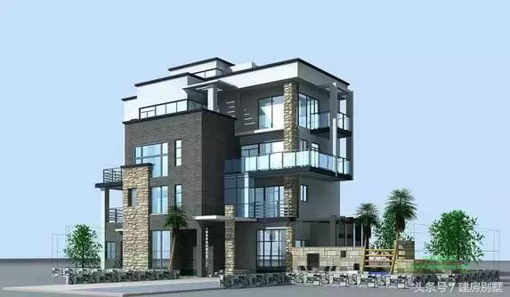 10款個(gè)性別墅效果圖，看后才覺得自己家的房子白建了