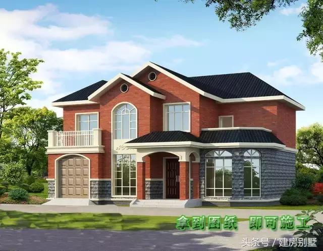 14.7×10.2米兩層農(nóng)村別墅，整個(gè)鎮(zhèn)上再也找不出第二棟了